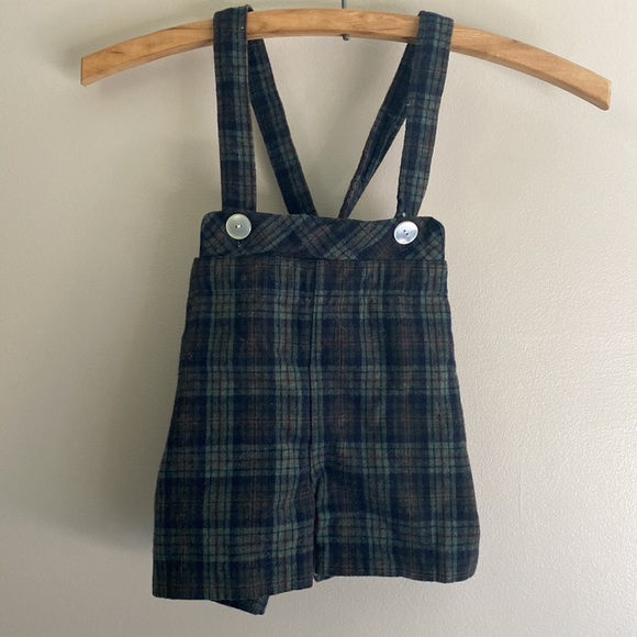 Oxford Other - Vintage Oxford plaid toddler shortalls